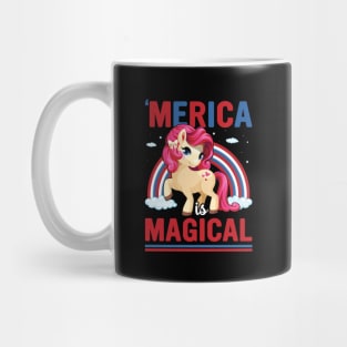 4th of July Unicorn Lovers Mug